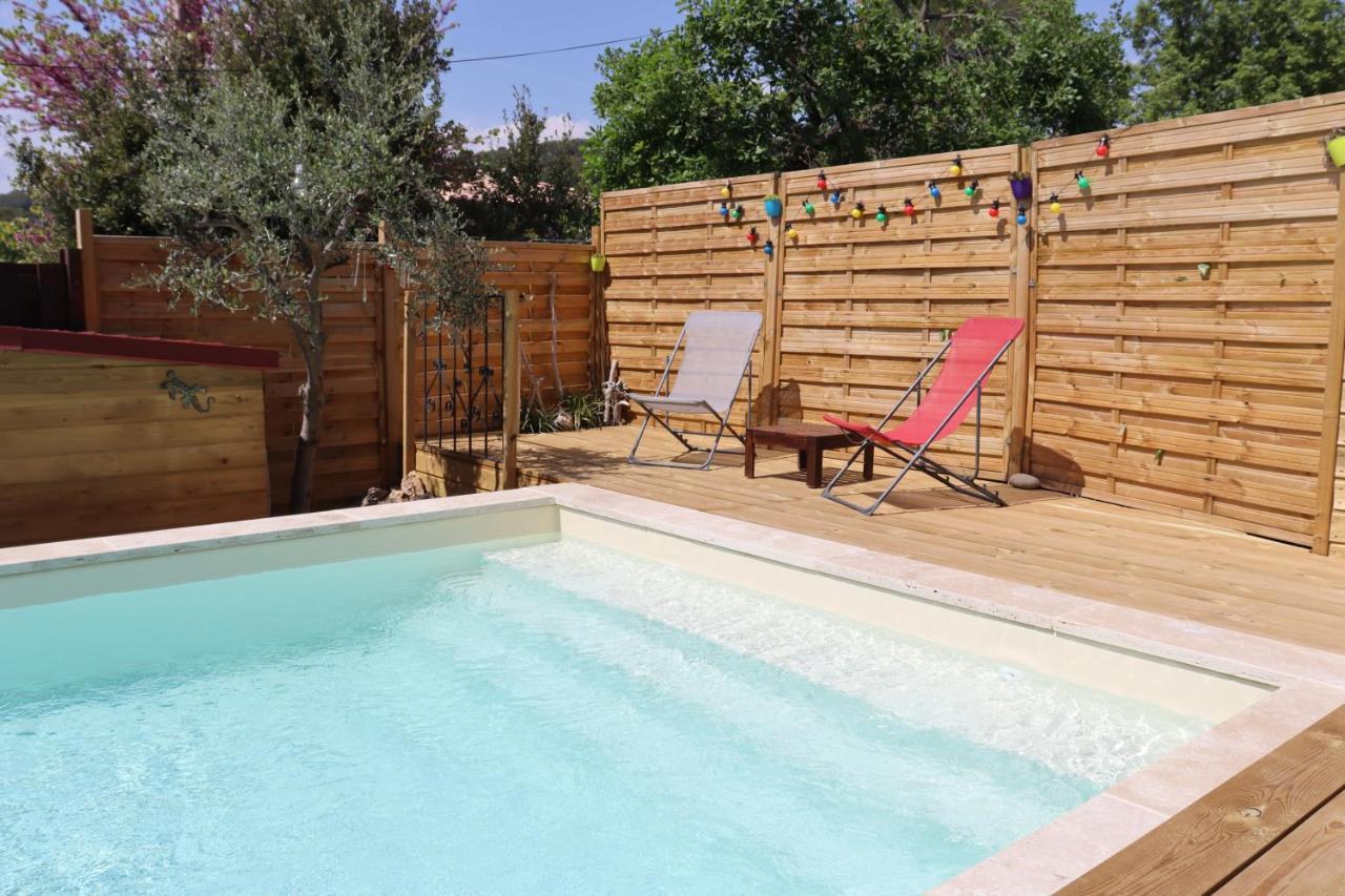 Gite Lapaz/Jacuzzi Prive/Piscine ดรากิญญ็อง ภายนอก รูปภาพ