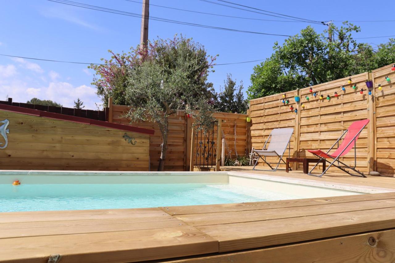Gite Lapaz/Jacuzzi Prive/Piscine ดรากิญญ็อง ภายนอก รูปภาพ